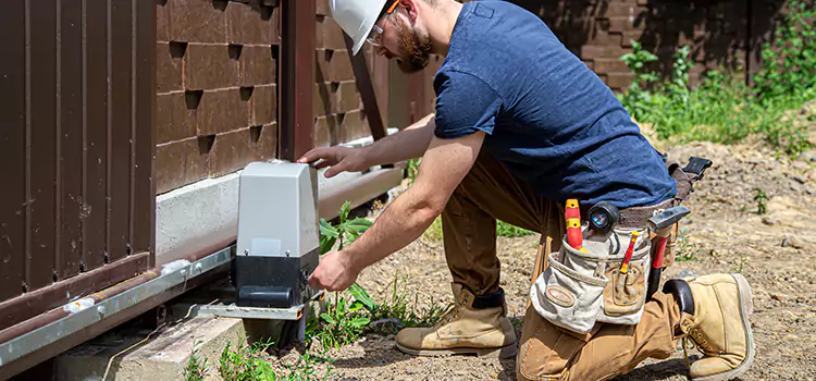 Electric Driveway Gate Installation Richmond West