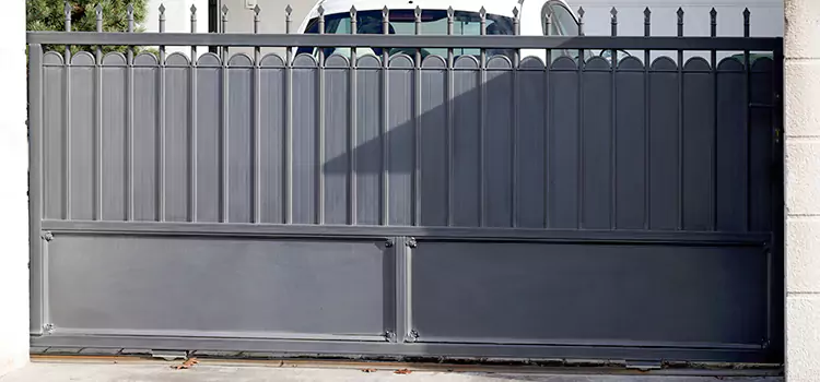 Metal Driveway Gate Installation Richmond West