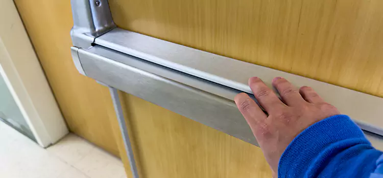 Installing a Push Bar on a Door Richmond West